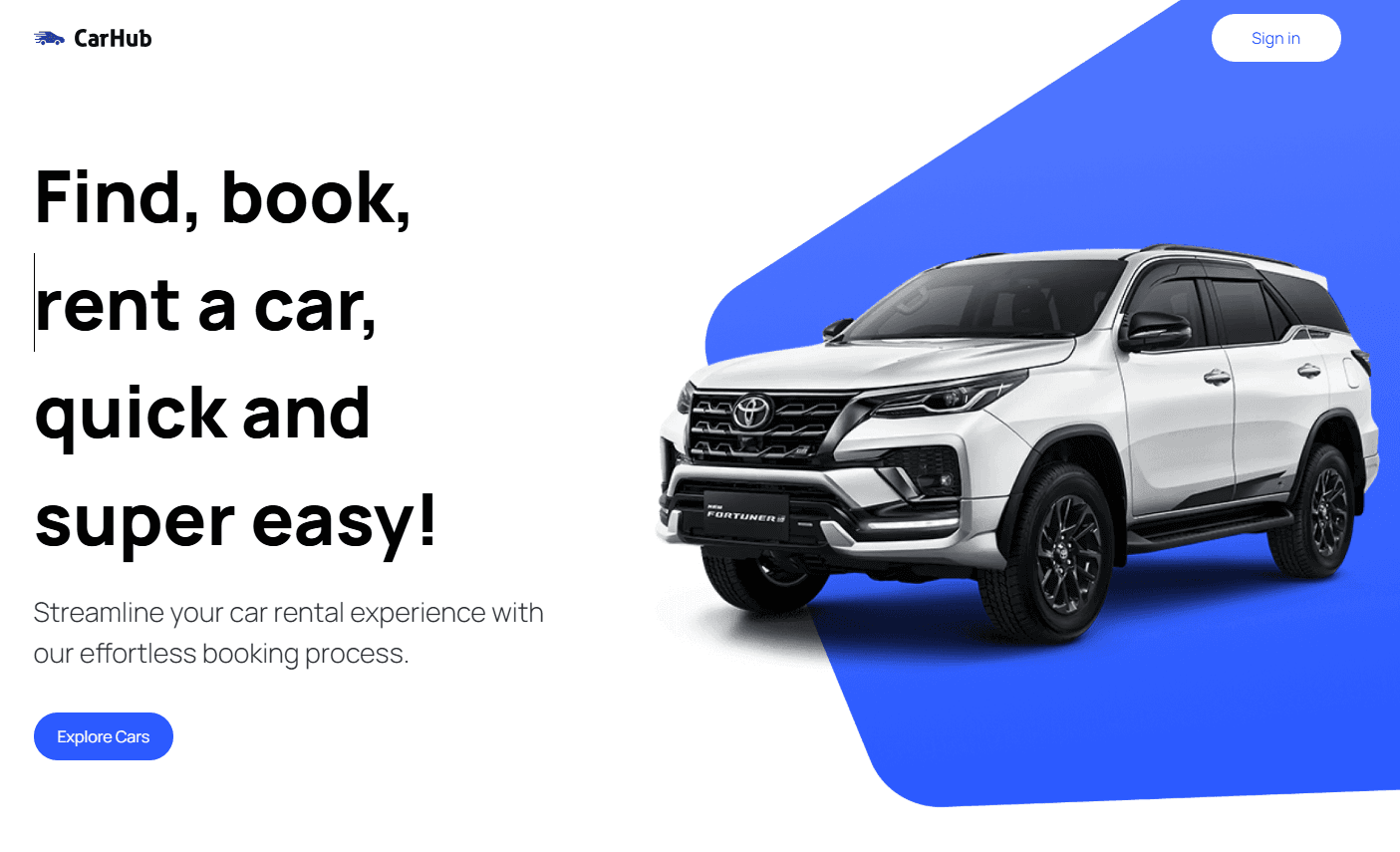 AG-CarHub - Modern Car Showcase Platform