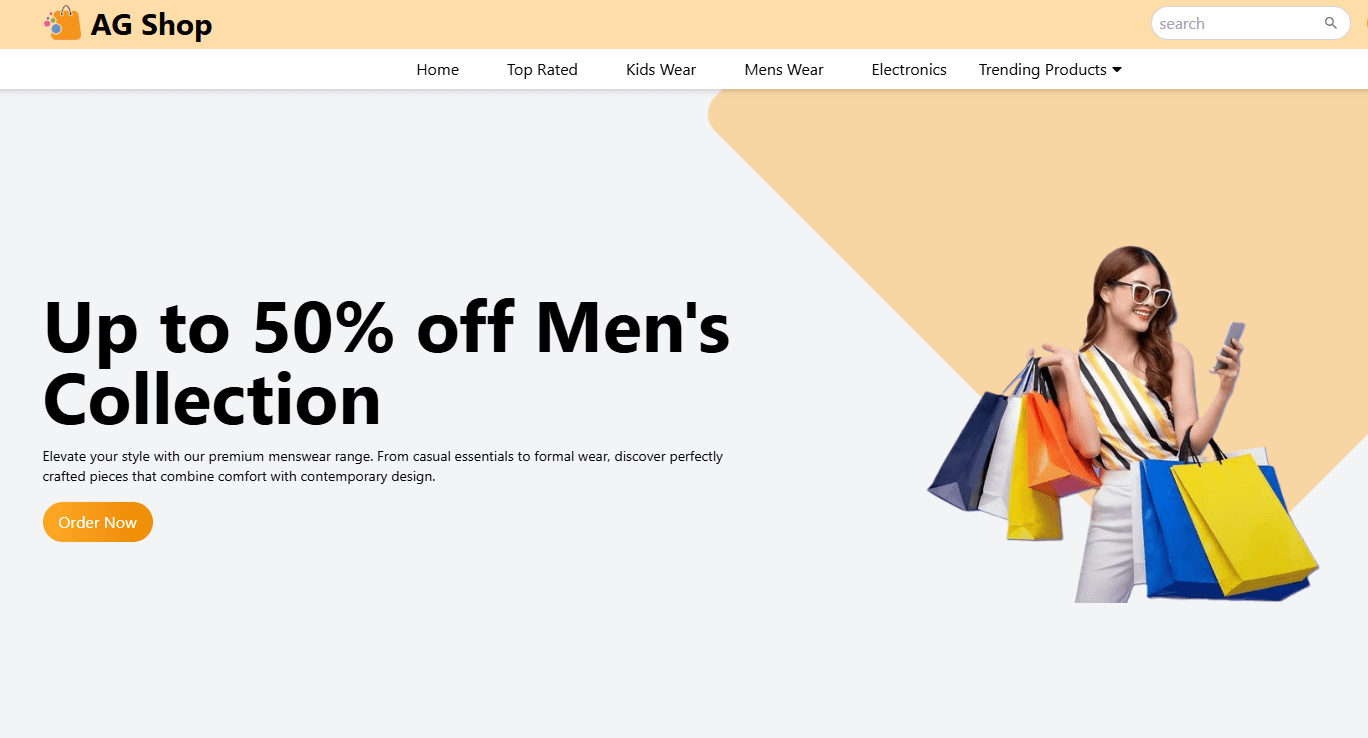 AG-Shop - Modern E-commerce Platform